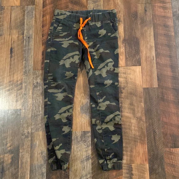 V.I.P Pants - Green camo loggers